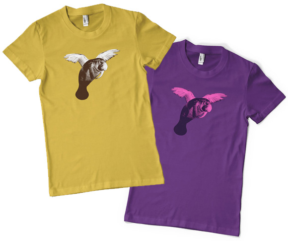 Manatee Dreams Shirt by Parallel Studio, Austin TX